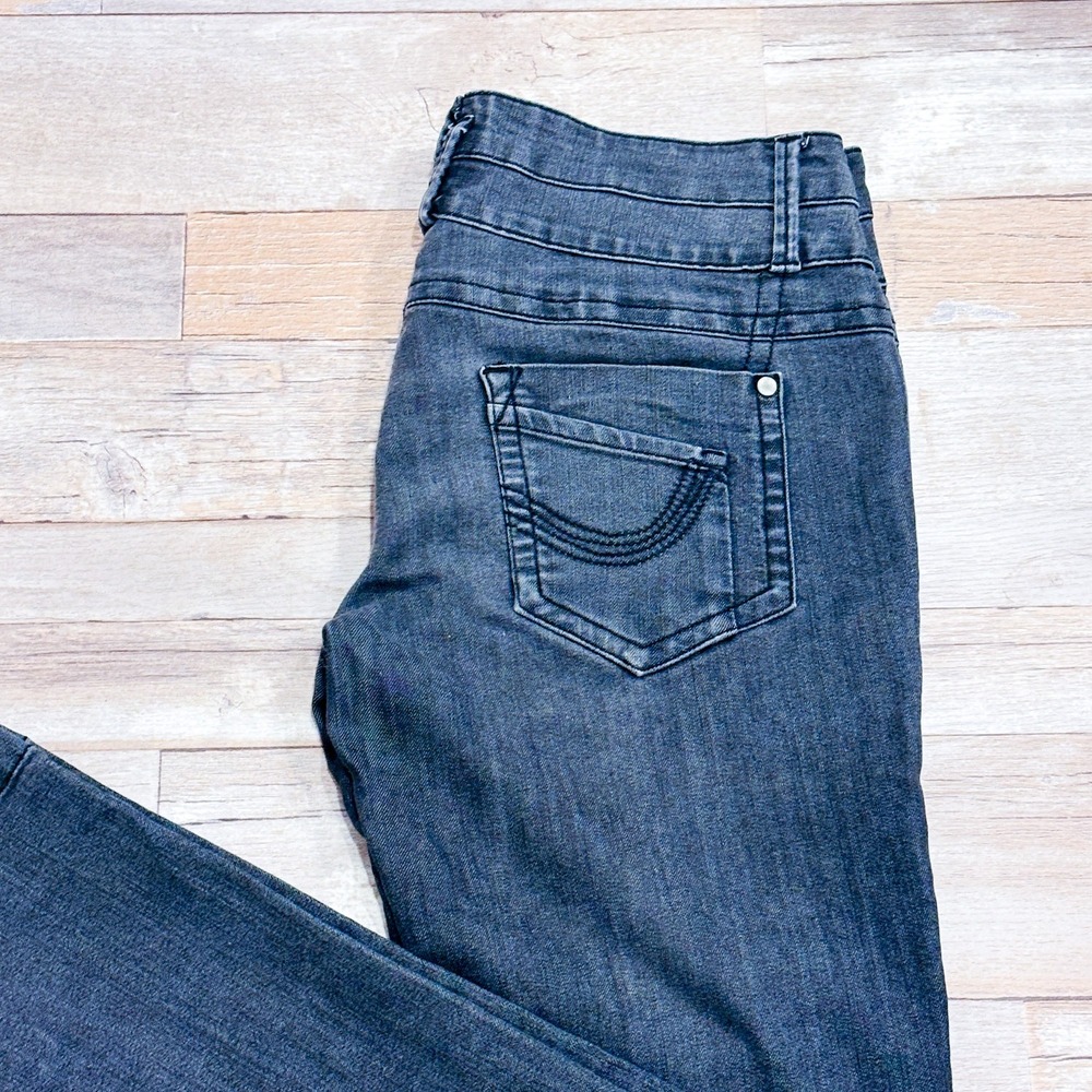 LOLË Organic Cotton Low Rise Skinny Jeans Dark Wash Size 10 Stretch - Picture 2 of 10